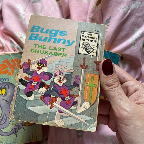 SOLD 3 Vintage Little Big Books Bugs Bunny, Woody Woodpecker, Popeye Looney - Picture 4 of 10